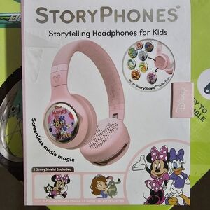 StoryPhones Pink Storytelling Headphones for Kids